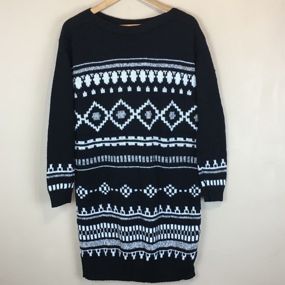 Old Navy Fair Isle Sweater Dress - Picture 2 of 5